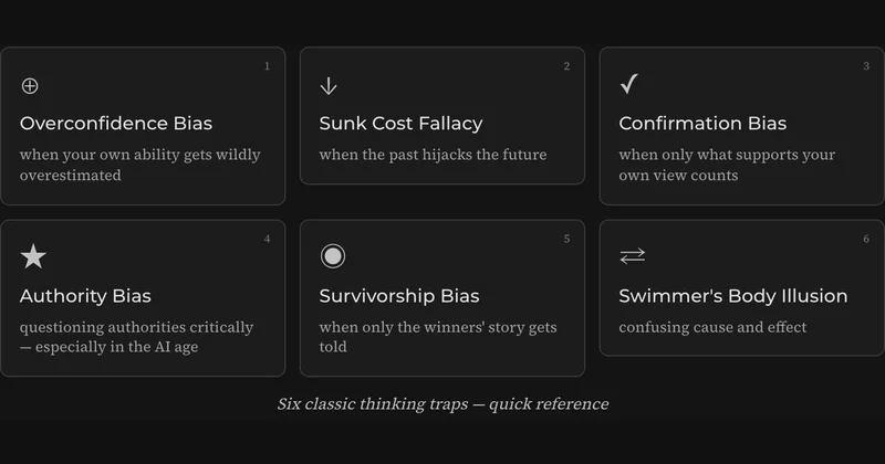 6 thinking traps almost every SME has run into.