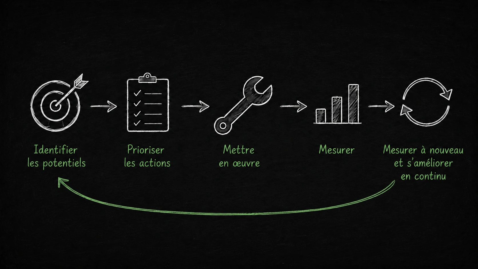 Cycle continu de mesure et d'amélioration de la maturité numérique