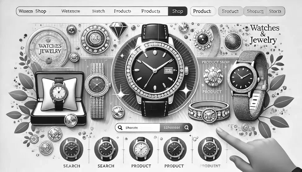 Helen-Kirchhofer-Bijouterie — Brand-Header-Visual der Uhren- und Schmuck-Marke