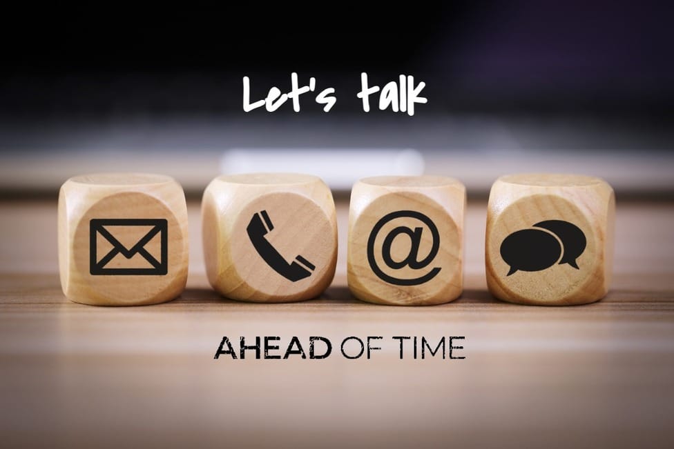 Empfangsbereich der Digitalagentur AHEAD OF TIME in der Schweiz